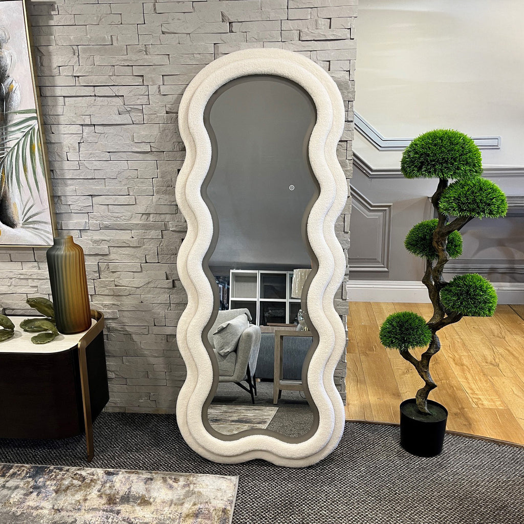 Teddy Mirror - White