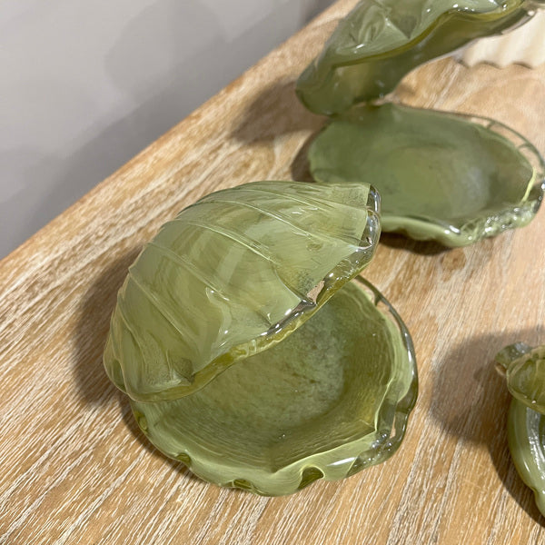 Set of 3 Clam Trinket Dishes