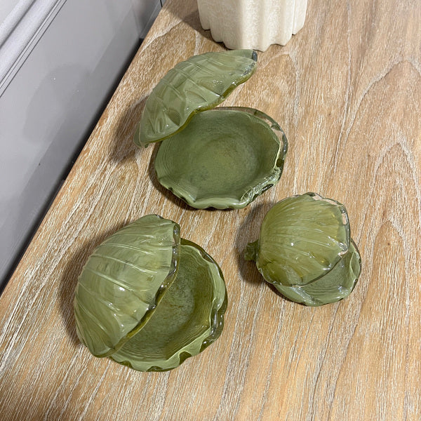 Set of 3 Clam Trinket Dishes