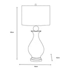 Fran Slate Table Lamp
