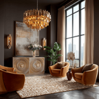 Frenso 4 Door Gold Sideboard