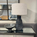 Freya Grey Table Lamp