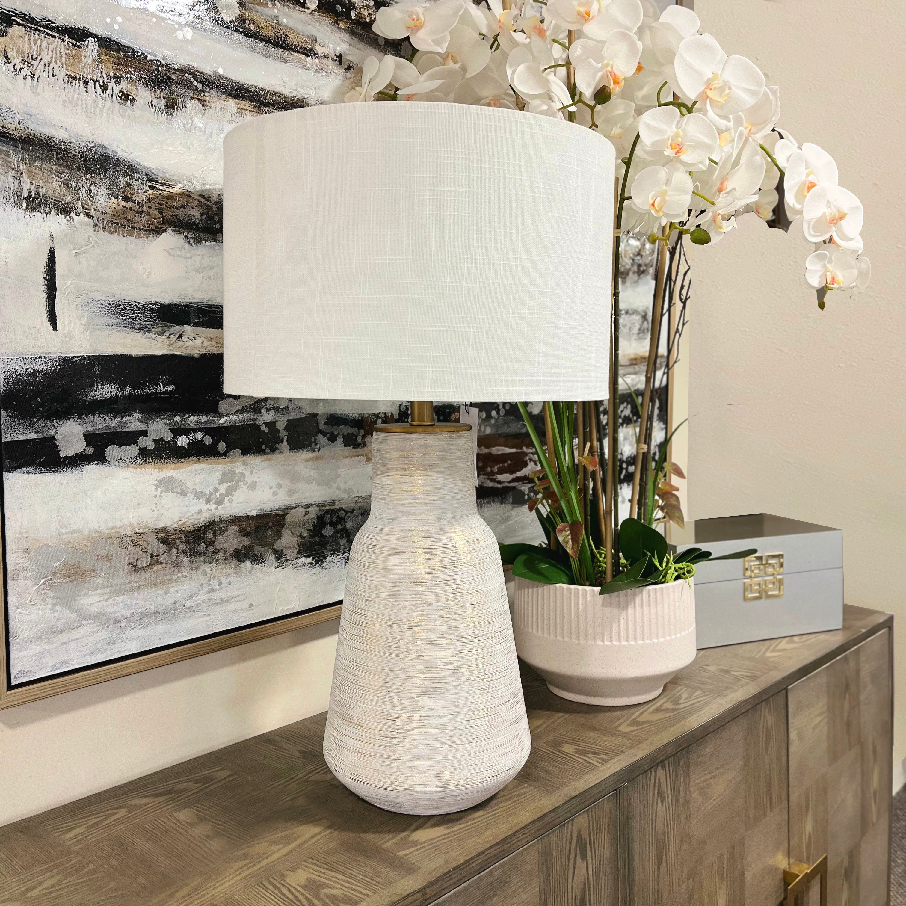 Freya Cream Table Lamp