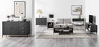 Brixton Black 2 Door Chest