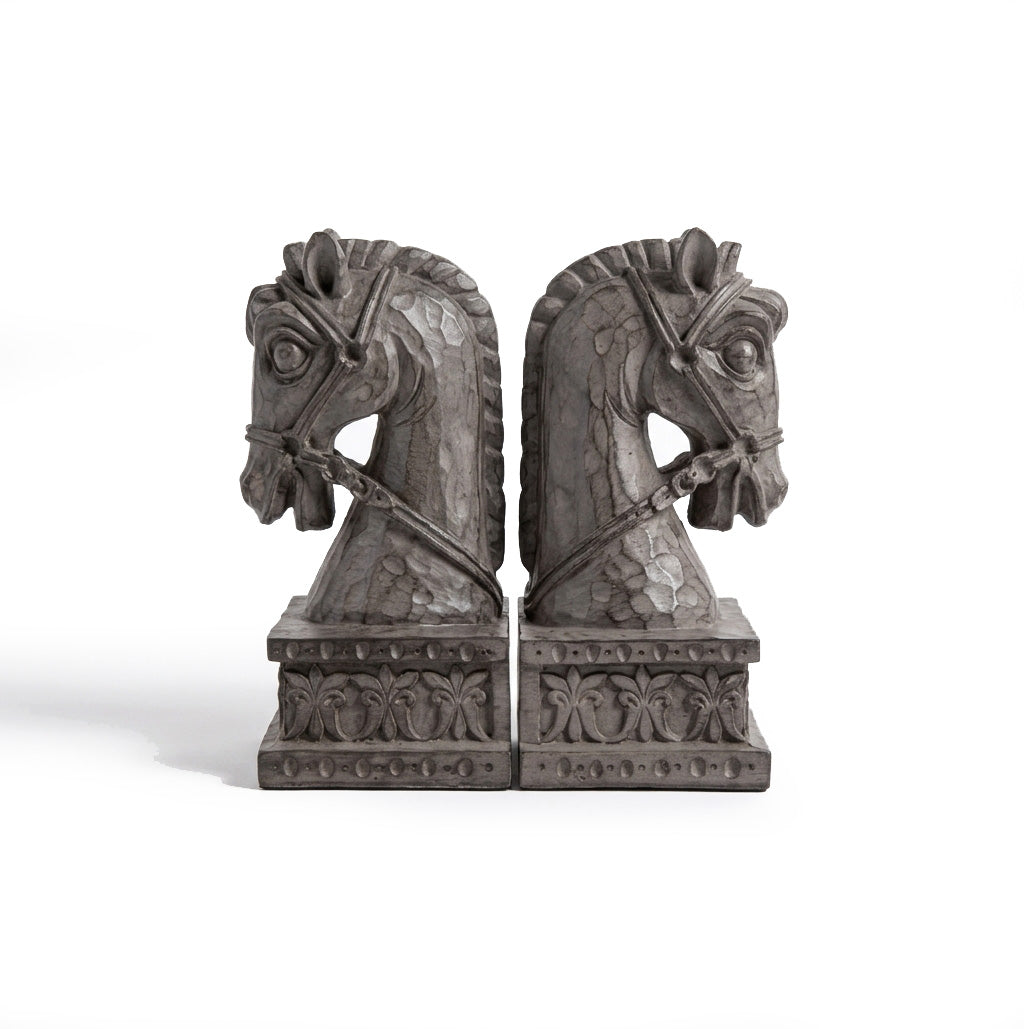 Horse Head Bookends (1 Pair)