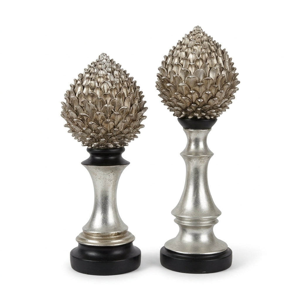 Artichoke Statues (Set of 2)