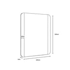 Gianni Mirror in Dark Oak