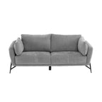 Hilton Dark Grey 2 Seater Sofa