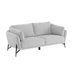 Hilton Light Grey 2 Seater Sofa