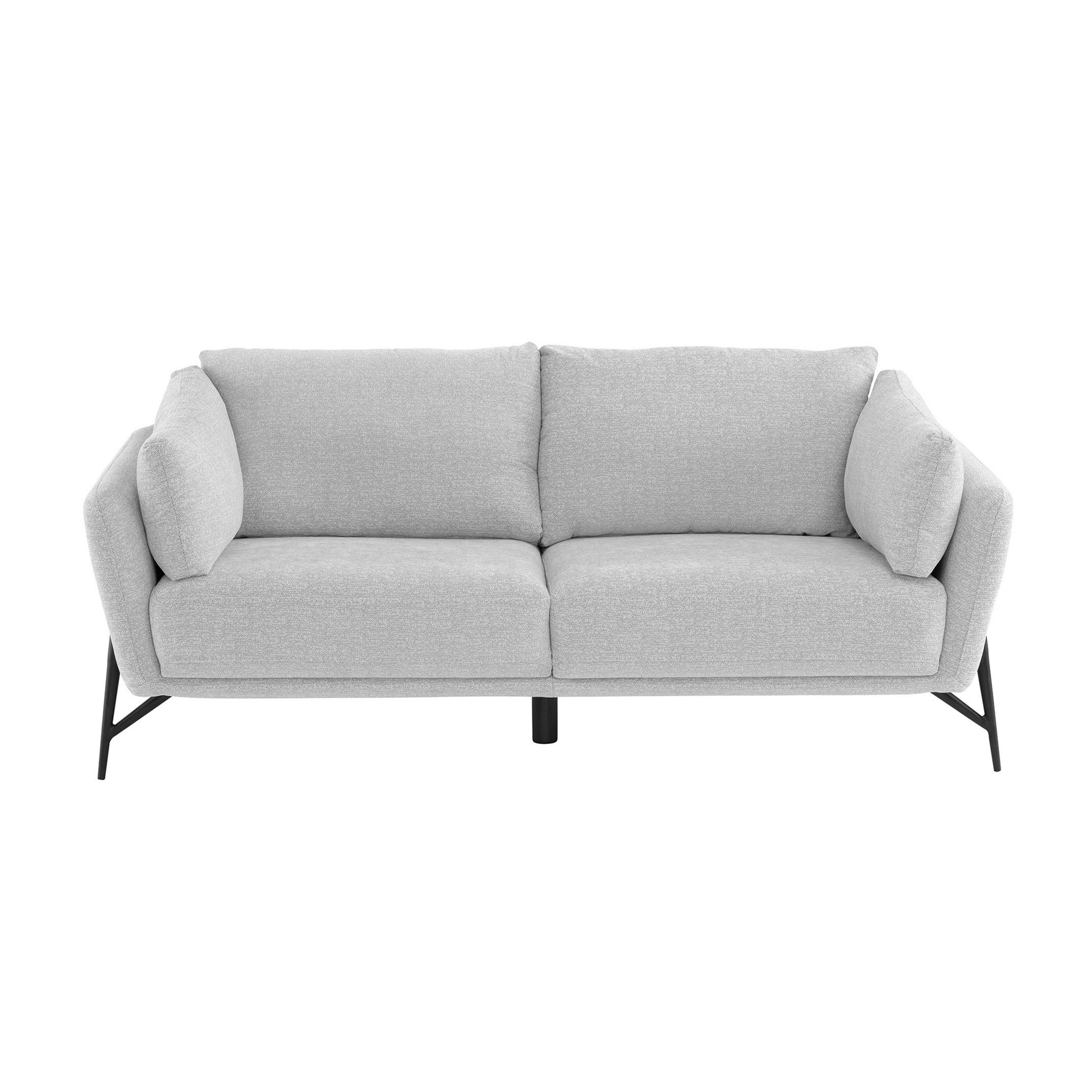 Hilton Light Grey 2 Seater Sofa