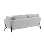 Hilton Light Grey 2 Seater Sofa