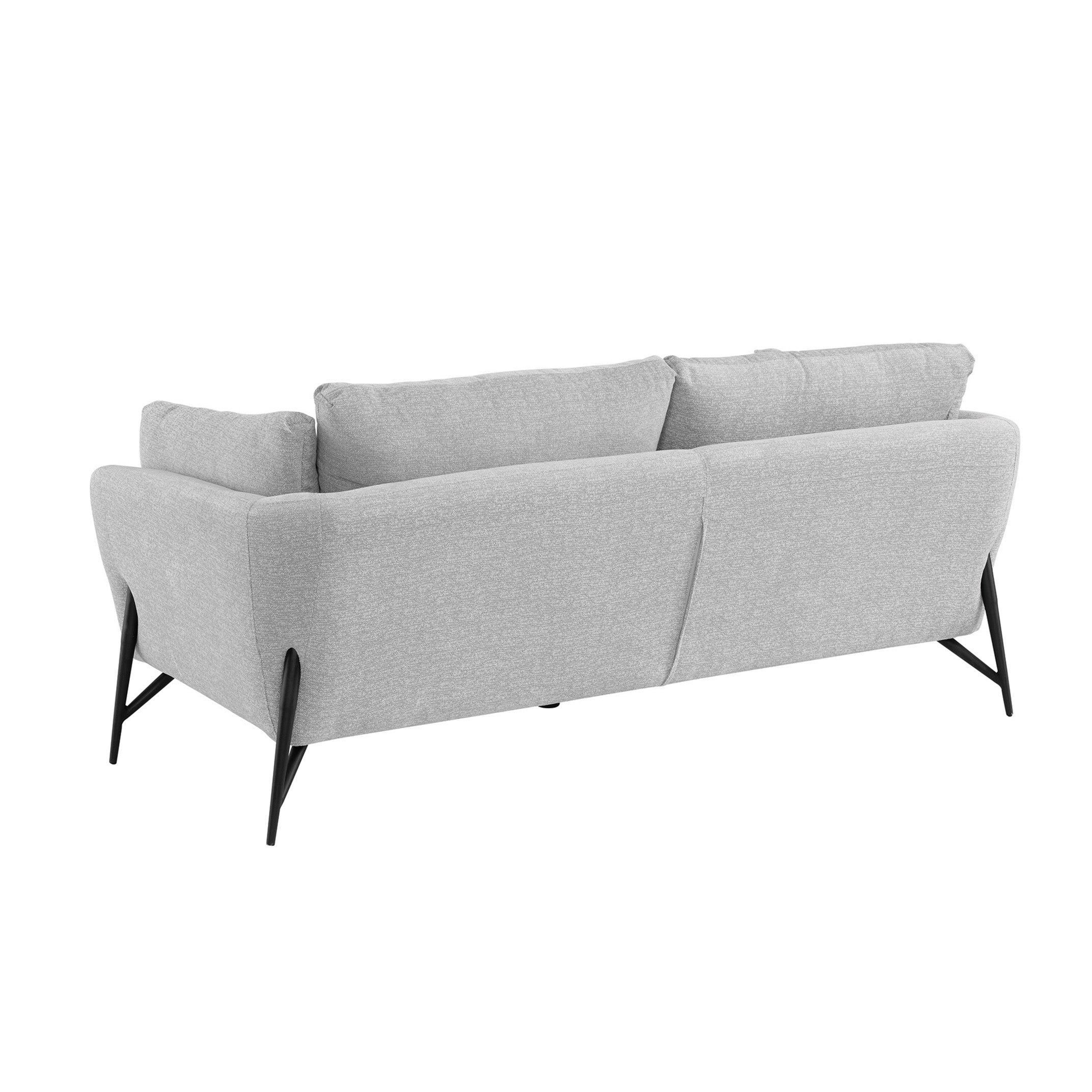 Hilton Light Grey 2 Seater Sofa