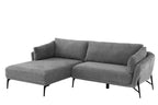 Hilton Corner Sofa - Dark Grey  (left)