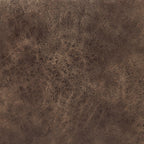 Havar Corner Sofa Bed: Brown Leather Aire (Right)