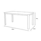 Heuston 7 Pc Outdoor Dining Set