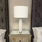 Simmons White Table Lamp