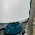 Elsie Turquoise Table Lamp