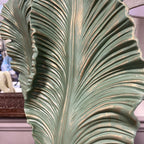 Pair of Banana Leaf Statues