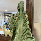 Pair of Banana Leaf Statues