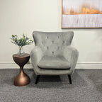 Yak Mink Velvet Armchair