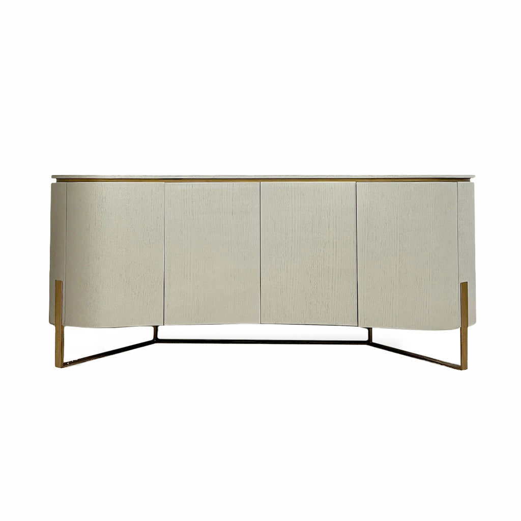 Santiago 4 Door Sideboard - Ivory