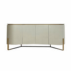Santiago 4 Door Sideboard - Ivory