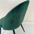 Lotus Dining Chair - Emerald Green  (Set of 4)