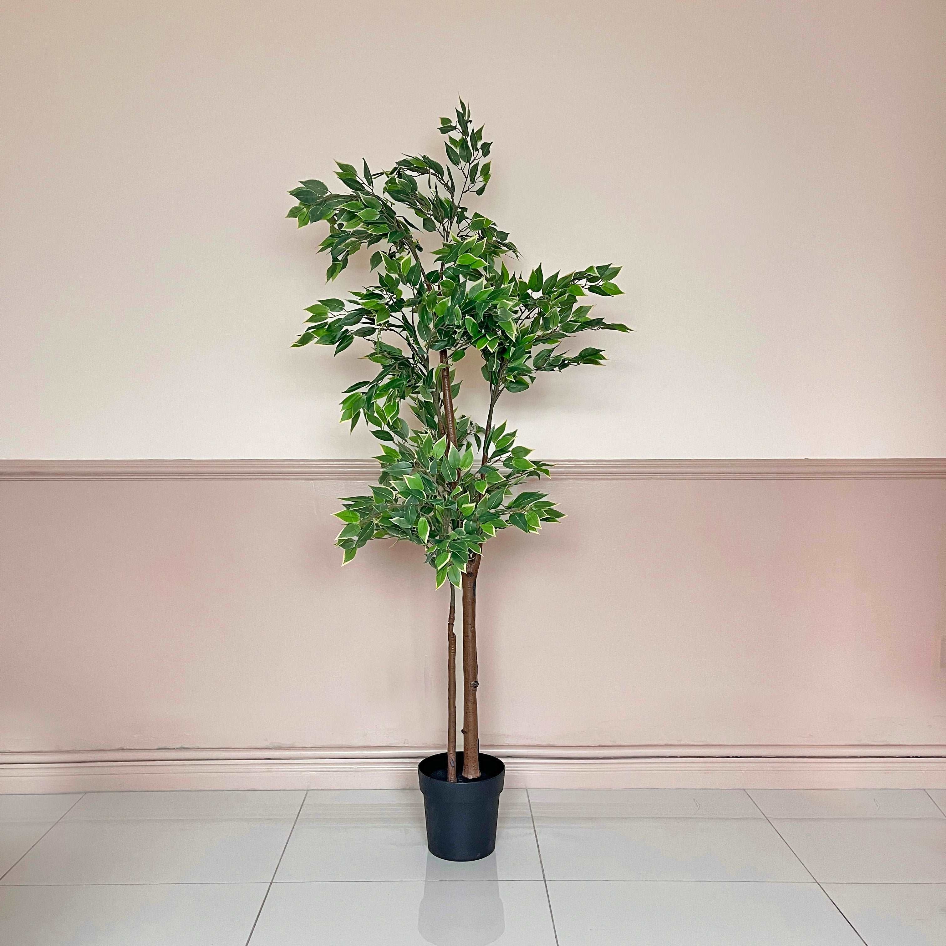 1.3m Artificial Ficus Tree in pot