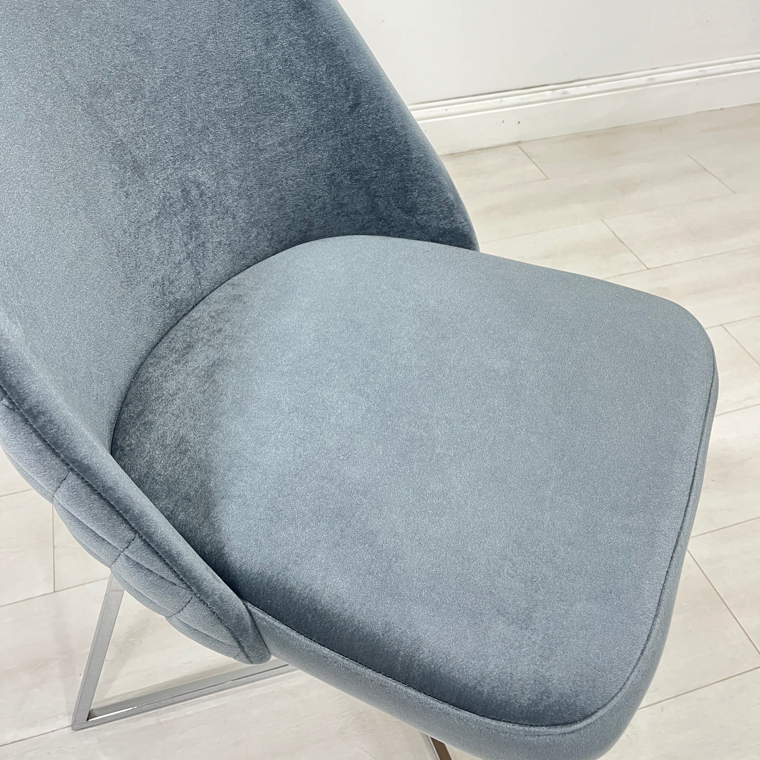Vip Chair- Grey (Set of 2)