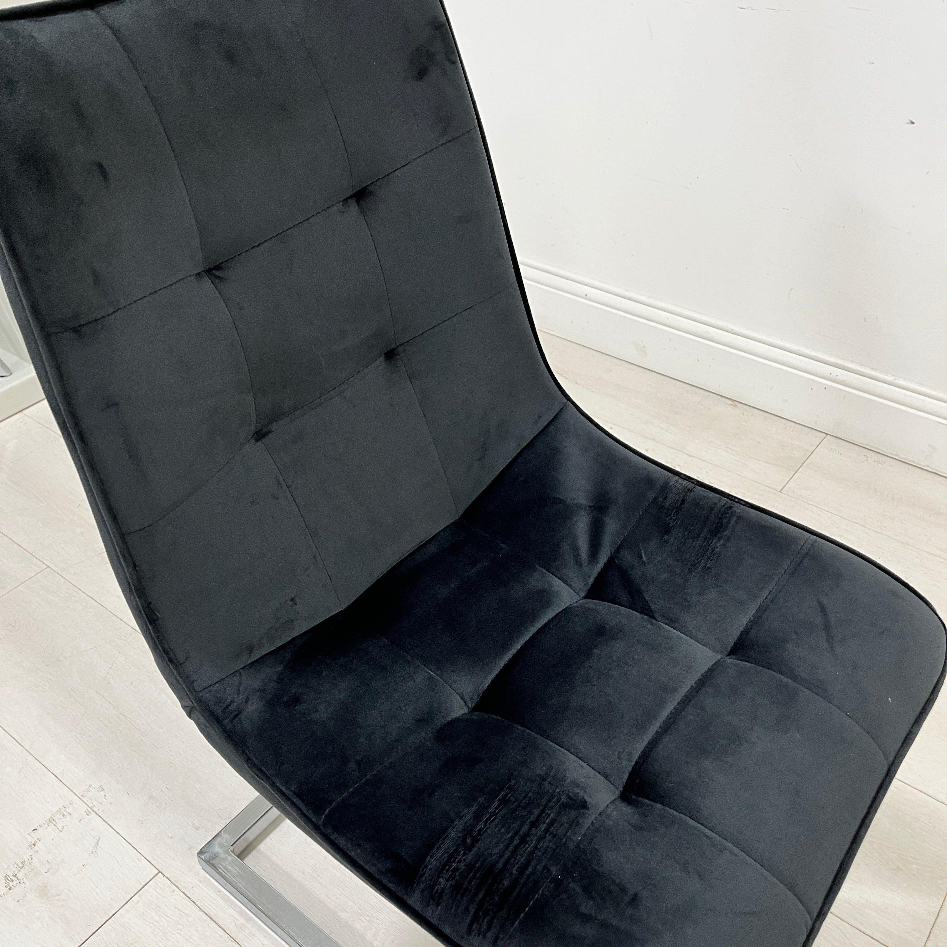 Ollie Dining Chair - Black (Set of 2)