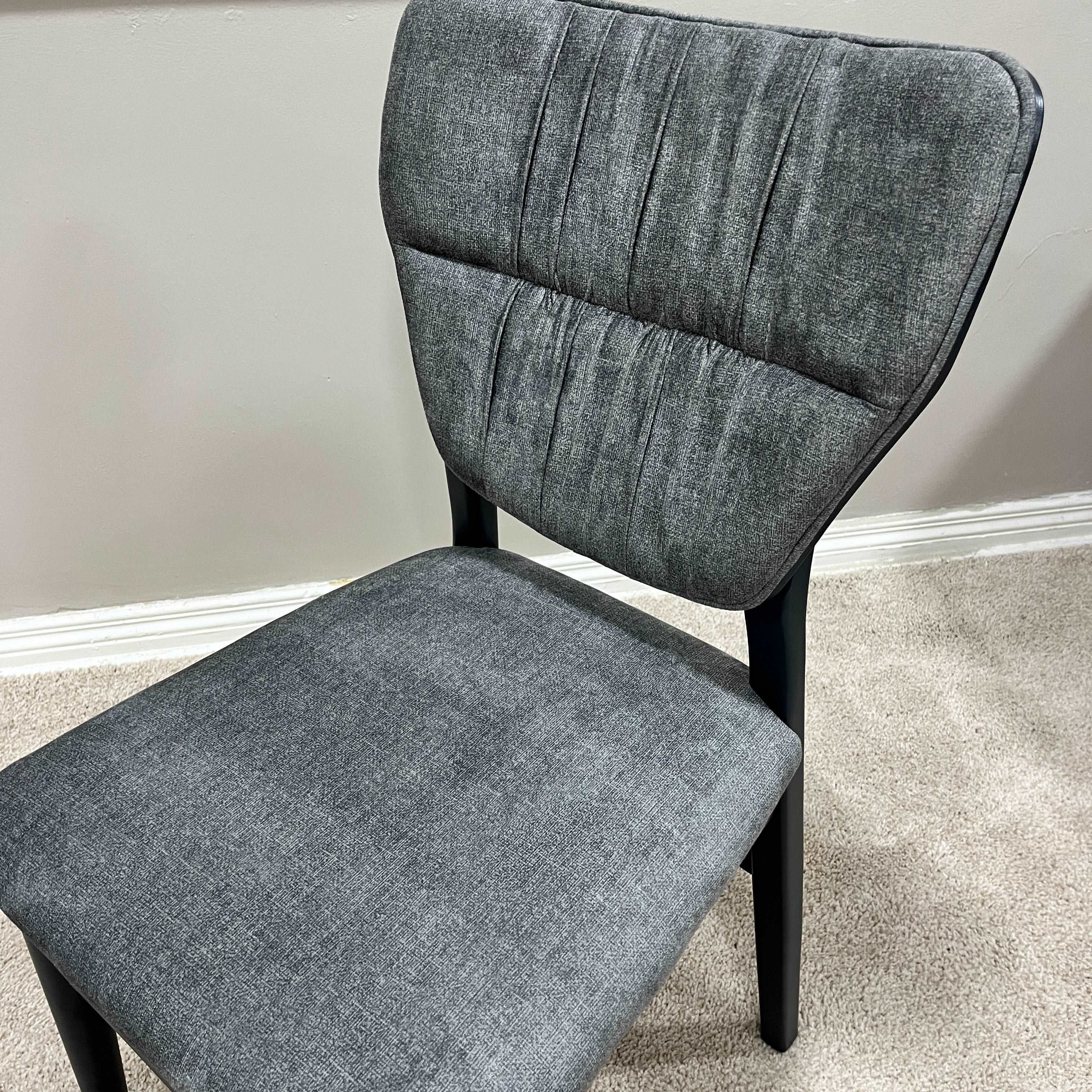 Dinamic Dining Chair - Charcoal Grey  (Set of 2)