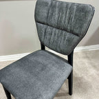 Dinamic Dining Chair - Charcoal Grey  (Set of 2)