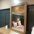 Philip Light Oak Rectangular Mirror
