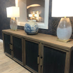 Elliot 4 Door Sideboard - American Oak Wash