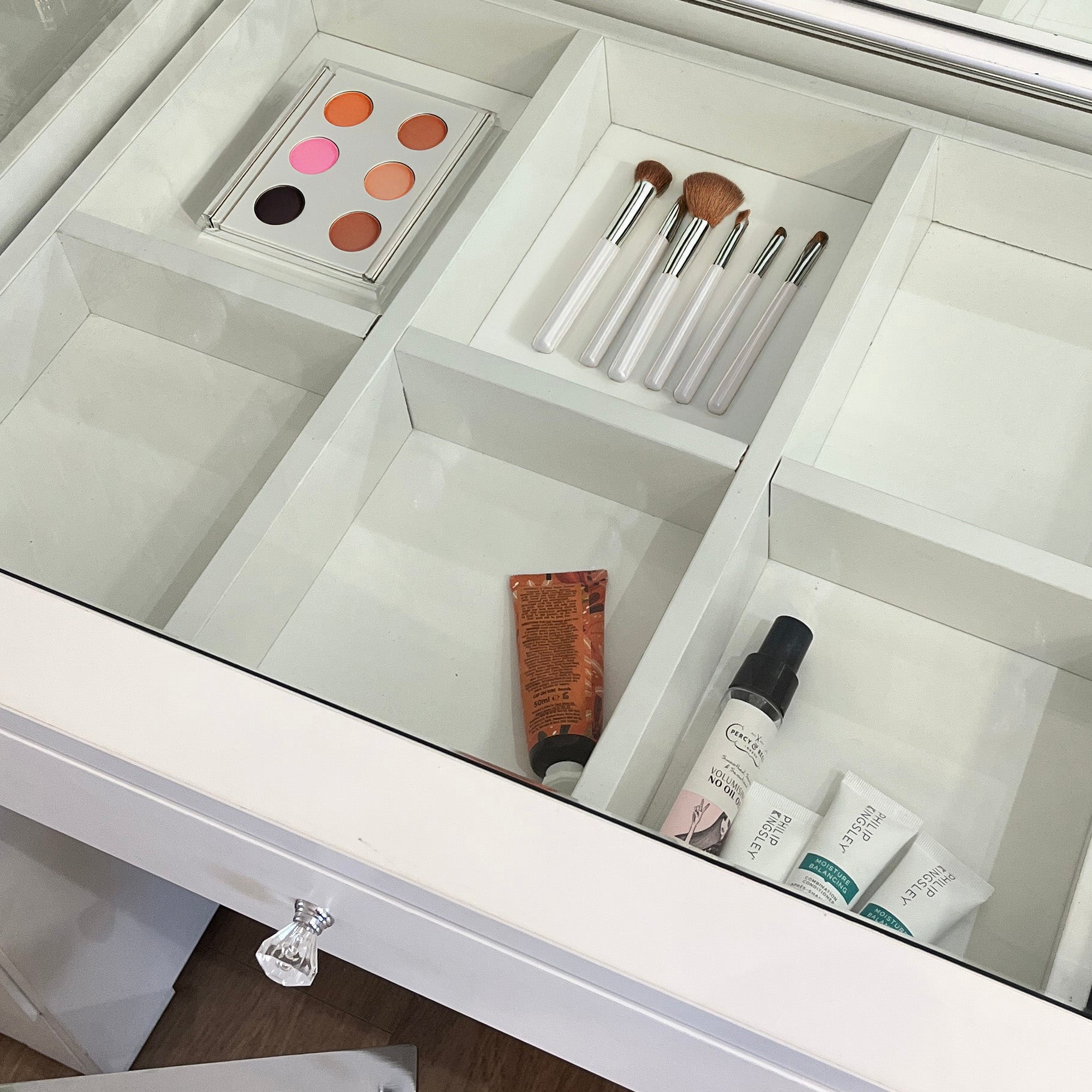 Hollywood White Dressing Table Pro