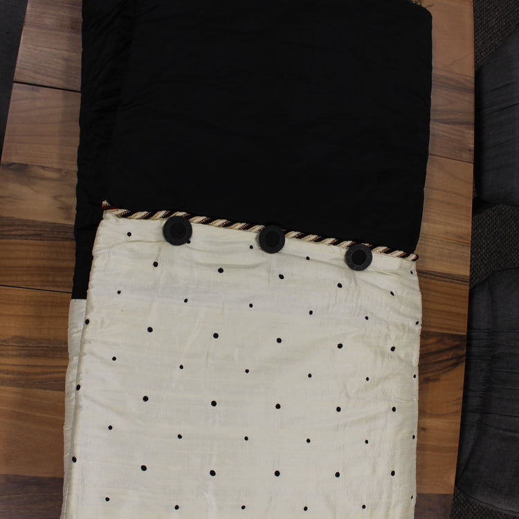 Black and White Bed Throw