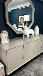 Pasadena Cool Grey Chest of 4 Drawers