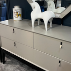 Pasadena Cool Grey Chest of 4 Drawers