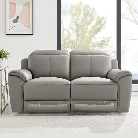 Madrid 2 Seater Fixed Sofa - Charcoal