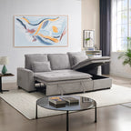 Jonah Interchangeable Corner Sofa Bed - Grey