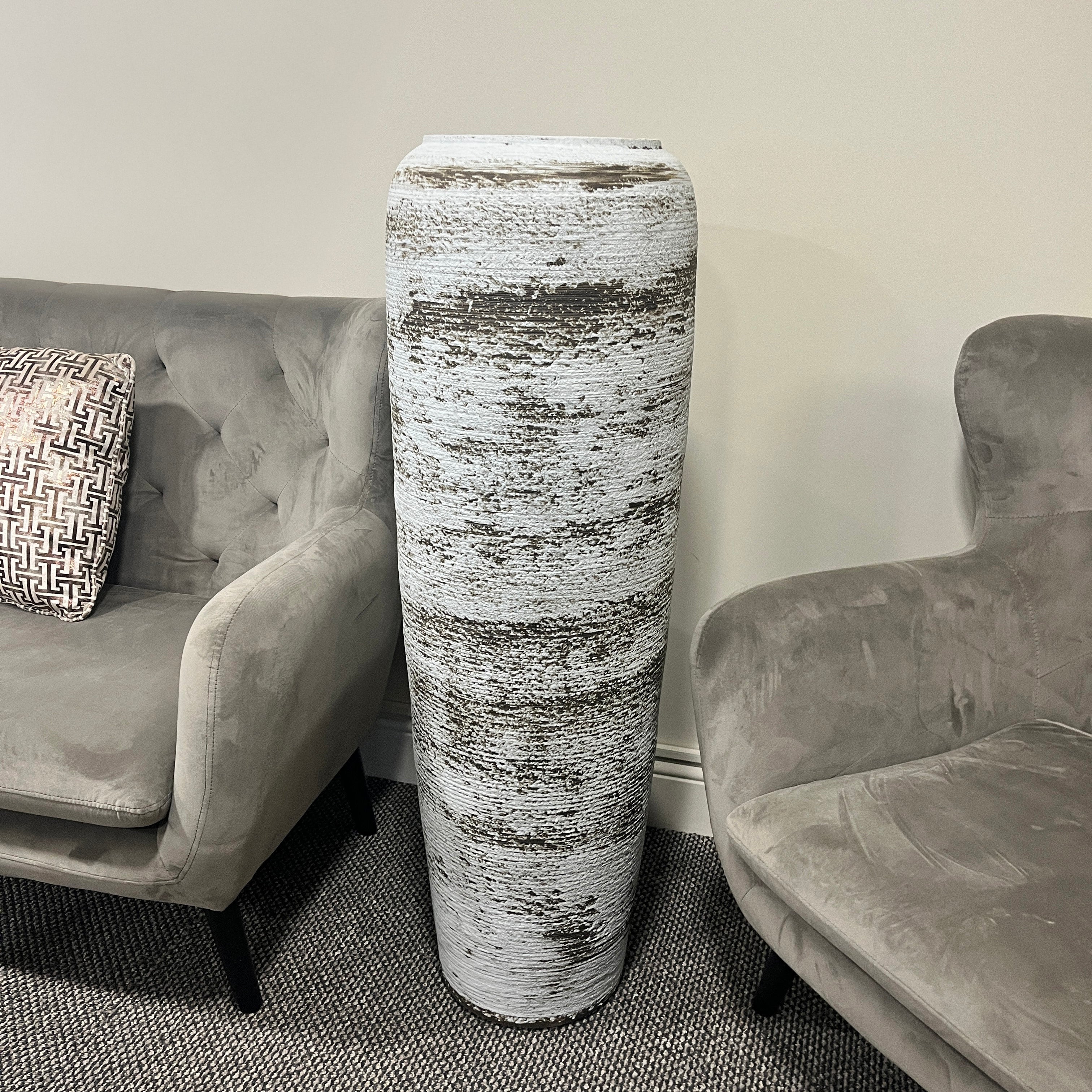 Rustic Tall Ceramic Pot 120cm
