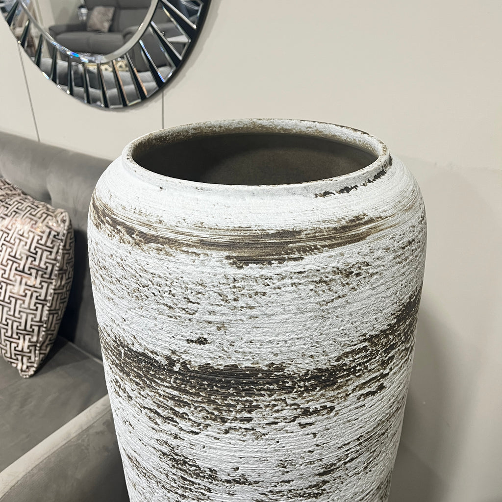Rustic Tall Ceramic Pot 120cm