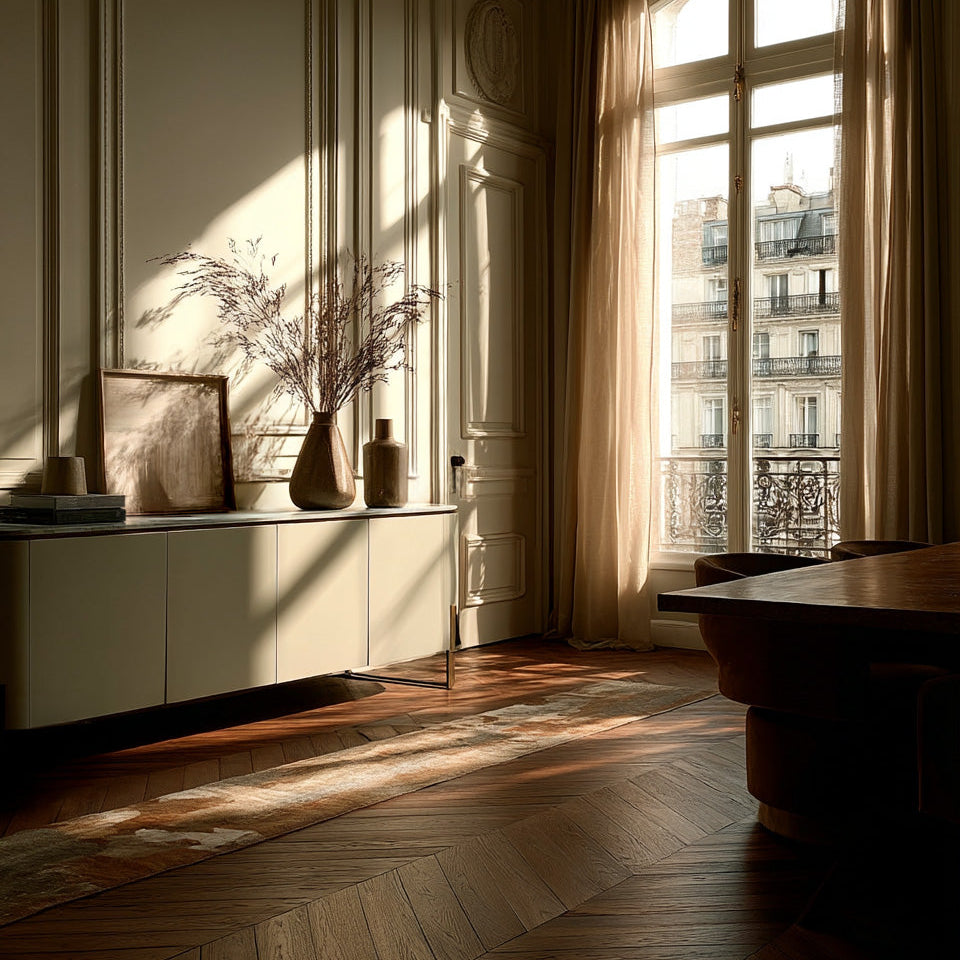Santiago 4 Door Sideboard - Ivory