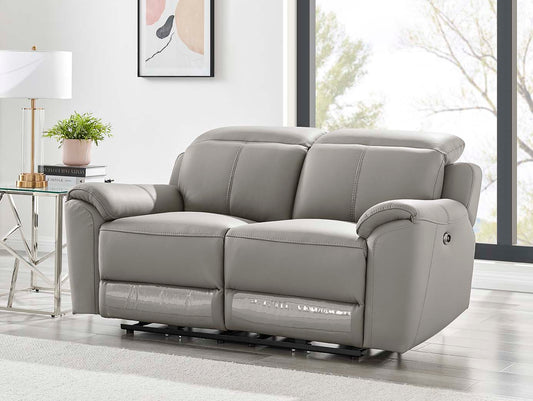 Madrid 2 Seater Fixed Sofa - Charcoal