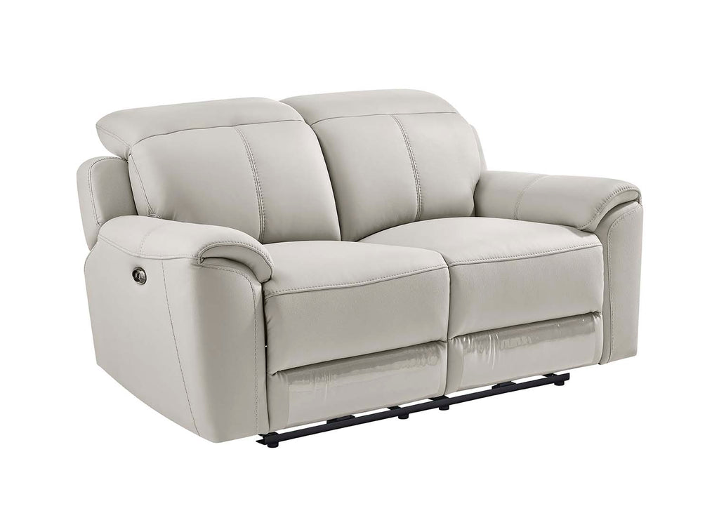 Madrid 2 Seater Electric Recliner - Light Grey