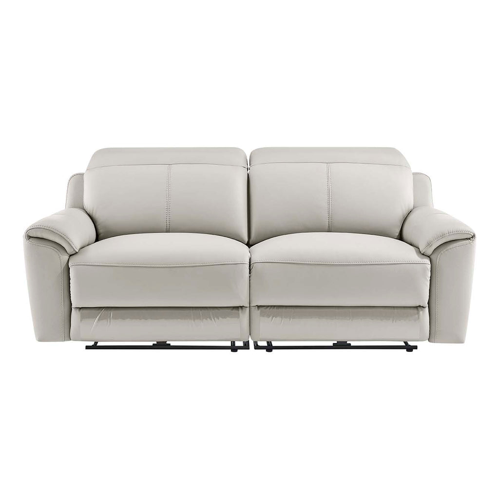 Madrid 3 Seater Electric Recliner - Light Grey