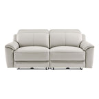 Madrid 3 Seater Electric Recliner - Light Grey