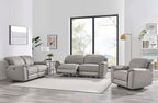 Madrid 2 Seater Electric Recliner - Charcoal