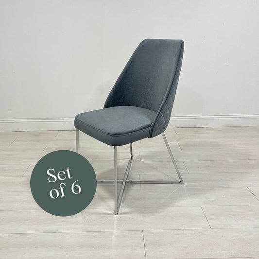 Vip Chair- Grey (Set of 6)