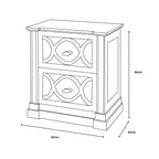 Modena Grey End Table